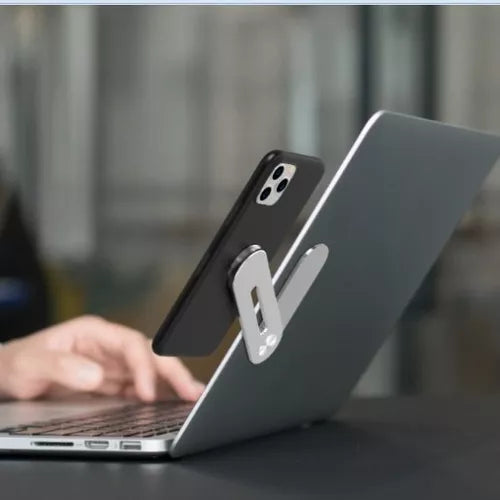 Soporte de teléfono magnético para computadora