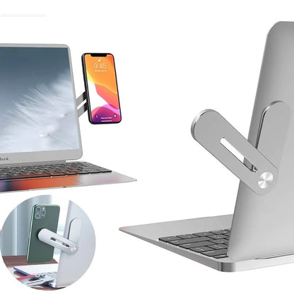 Soporte de teléfono magnético para computadora